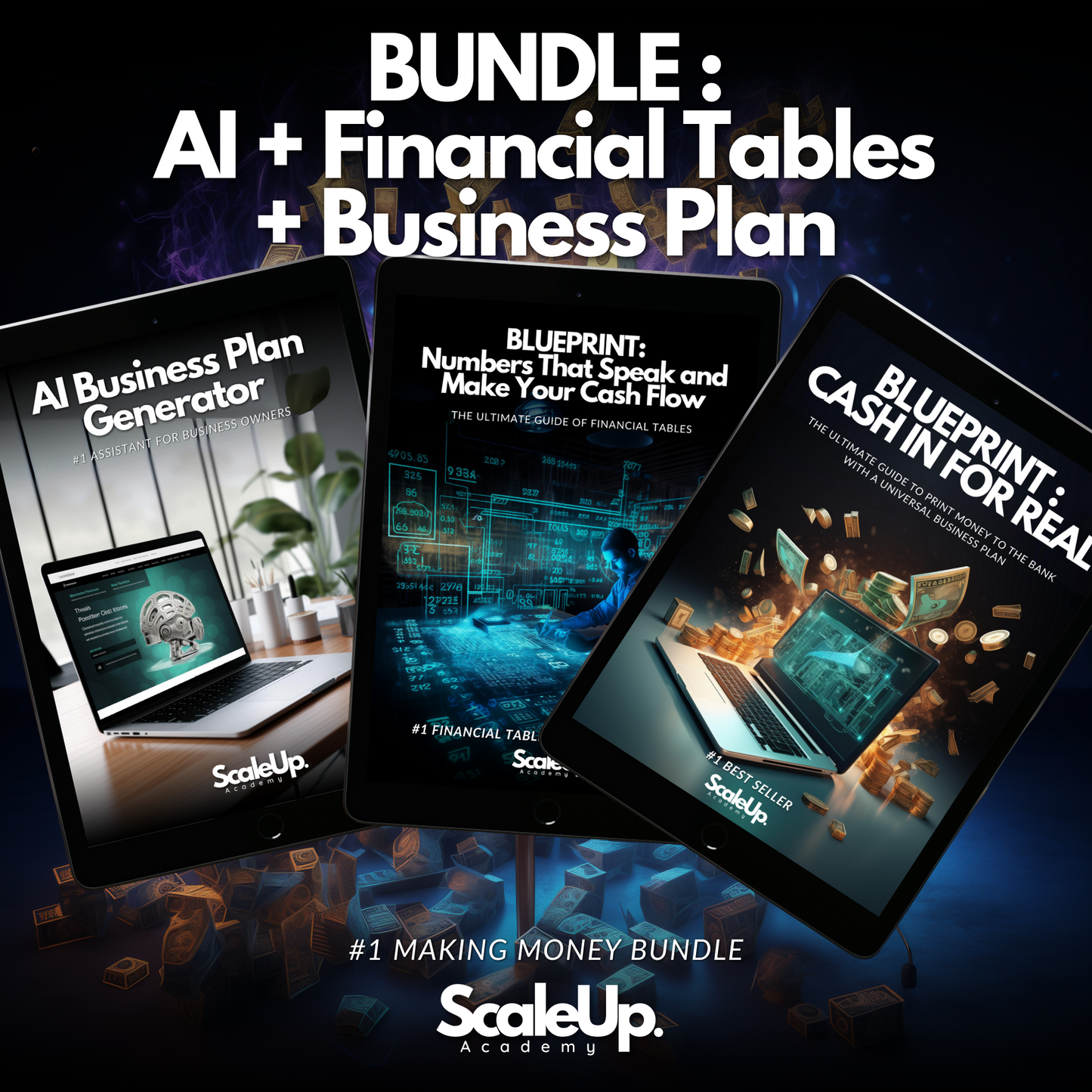 BUNDLE : Business Plan Blueprint + Financial Tables Blueprint + AI Business Plan Generator Prompt